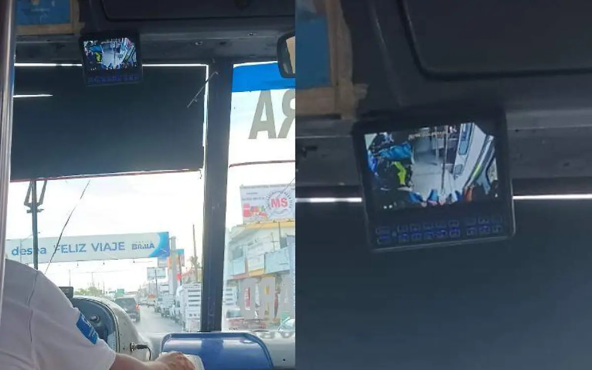 Transporte público a prueba de robos, en la ruta Tampico-Altamira un microbús opera con cámaras de vigilancia Miguel Díaz